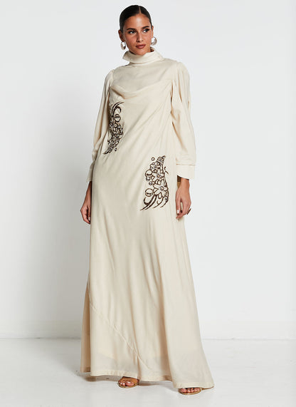 Bhagalpuri Silk Embellished Gown