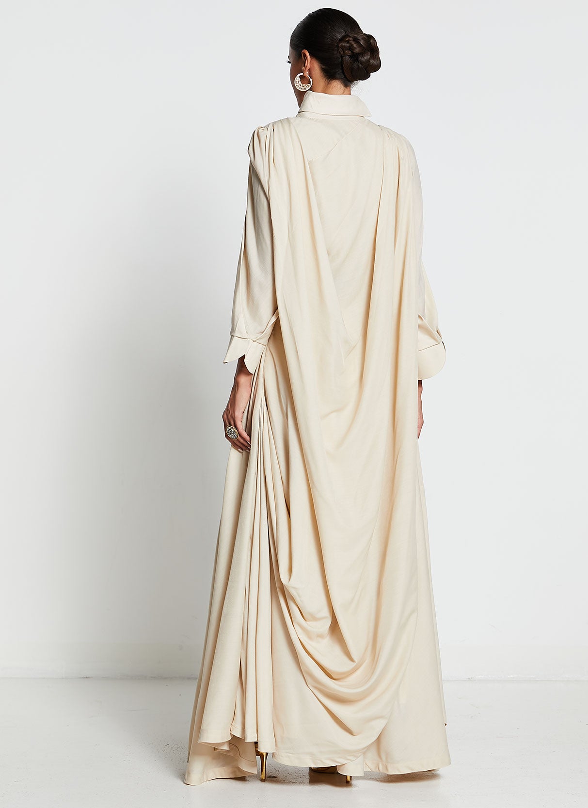 Bhagalpuri Silk Embellished Gown