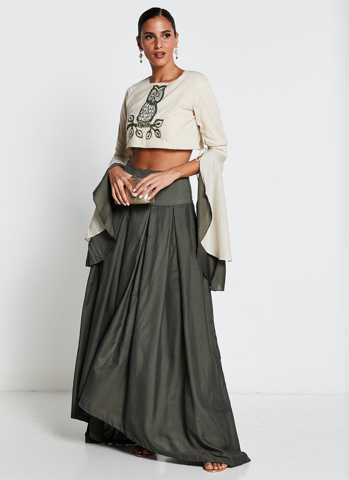 Bhagalpuri Silk Two-Piece Set