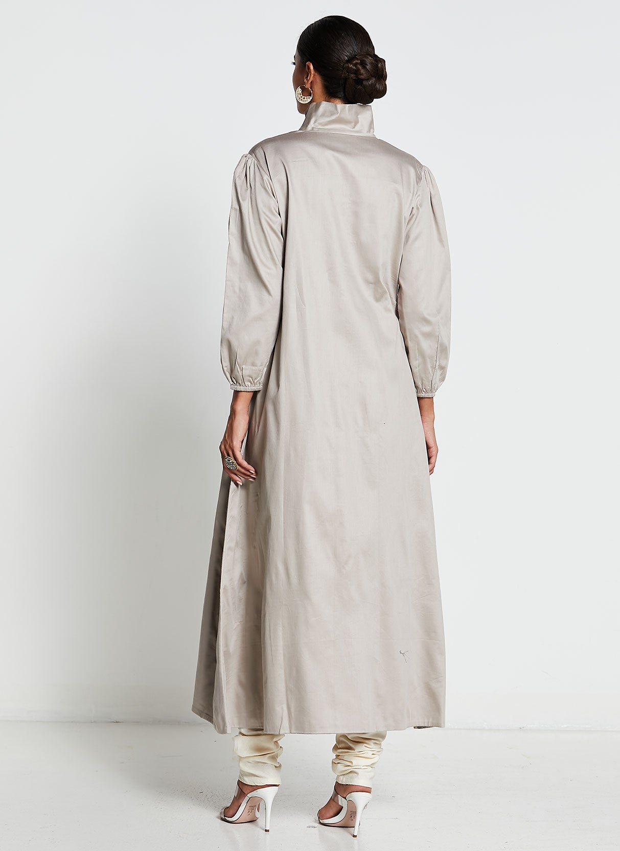 Art Silk Jacket Dress